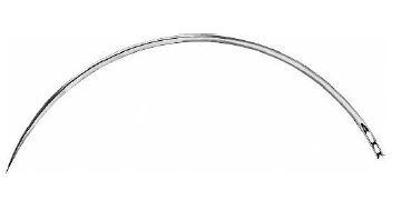 ШОВНА ГОЛКА №B000 КОЛЮЧА 100 mm, Ø 1,60 mm